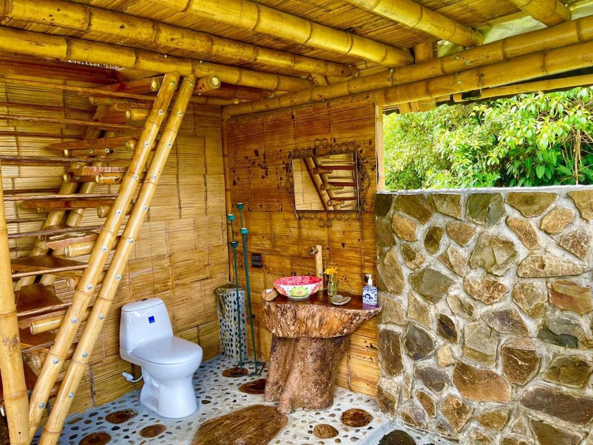 Glamping La Herradura Santa Rosa de Cabal Exteriör bild