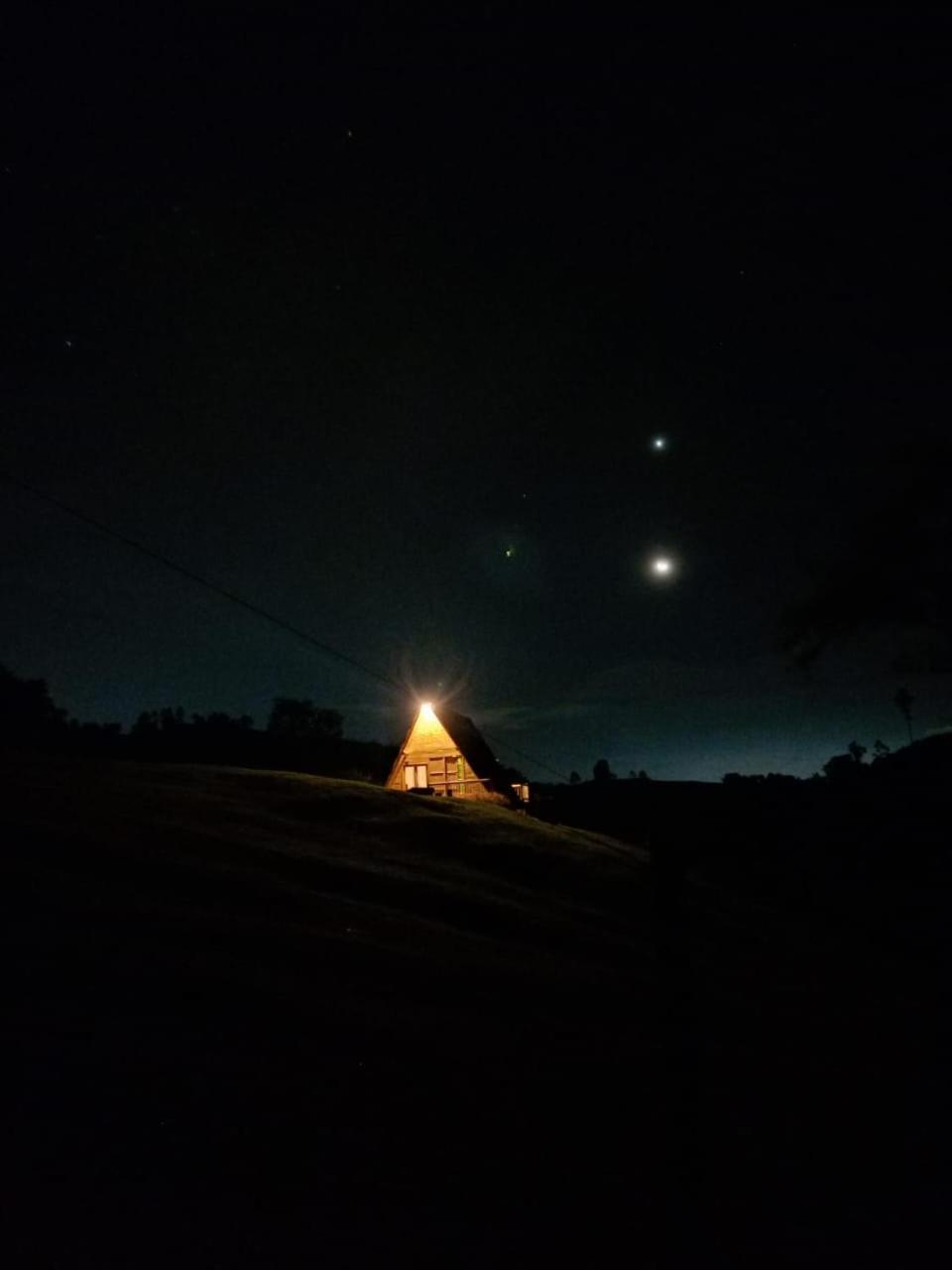 Glamping La Herradura Santa Rosa de Cabal Exteriör bild