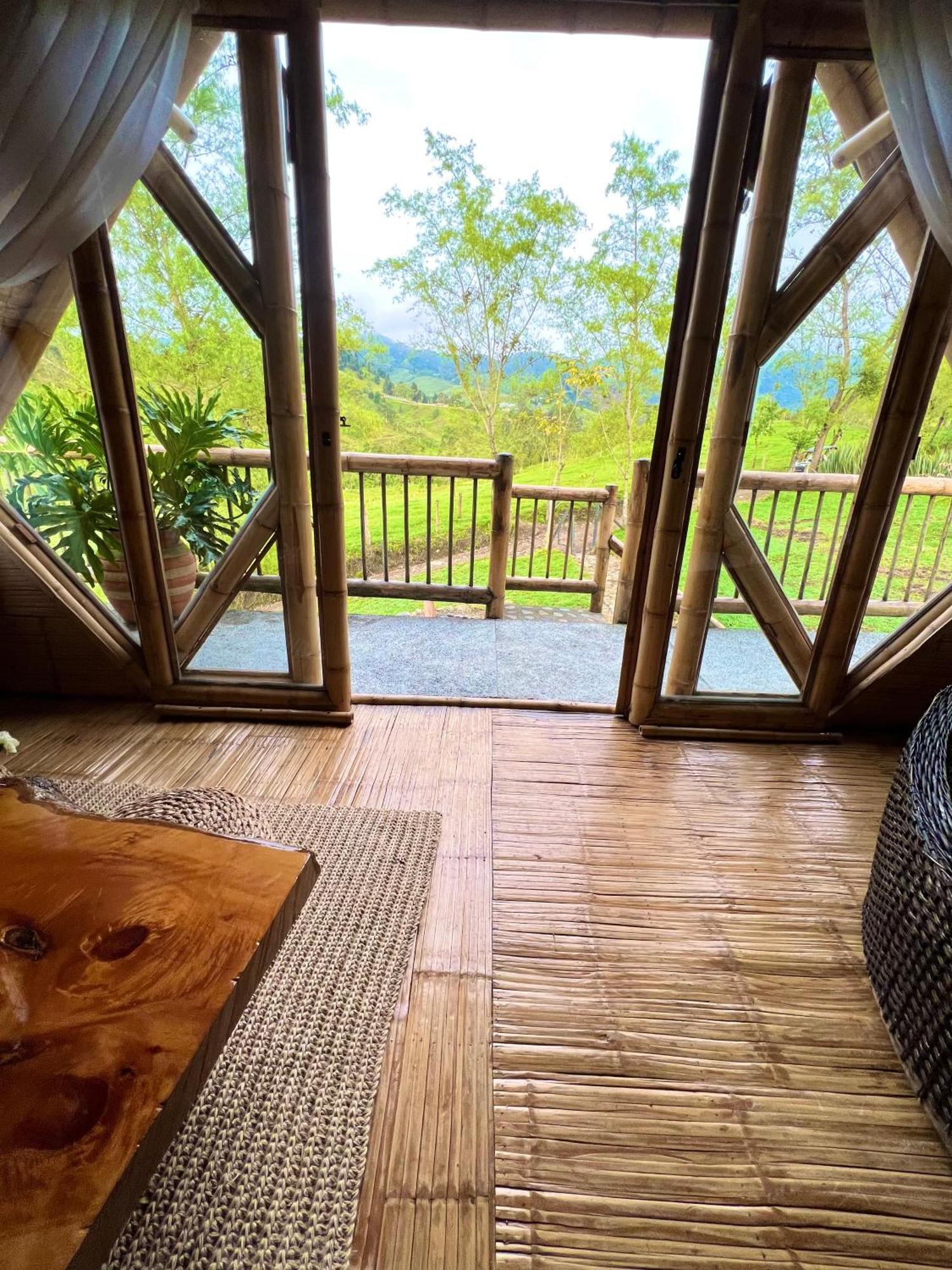 Glamping La Herradura Santa Rosa de Cabal Exteriör bild