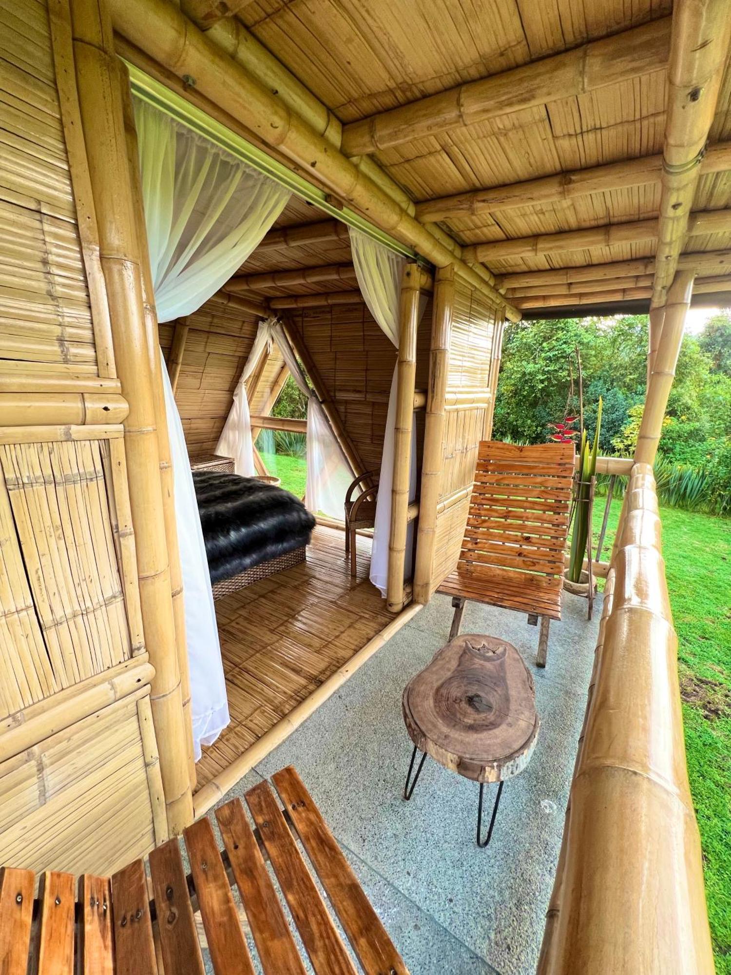 Glamping La Herradura Santa Rosa de Cabal Exteriör bild