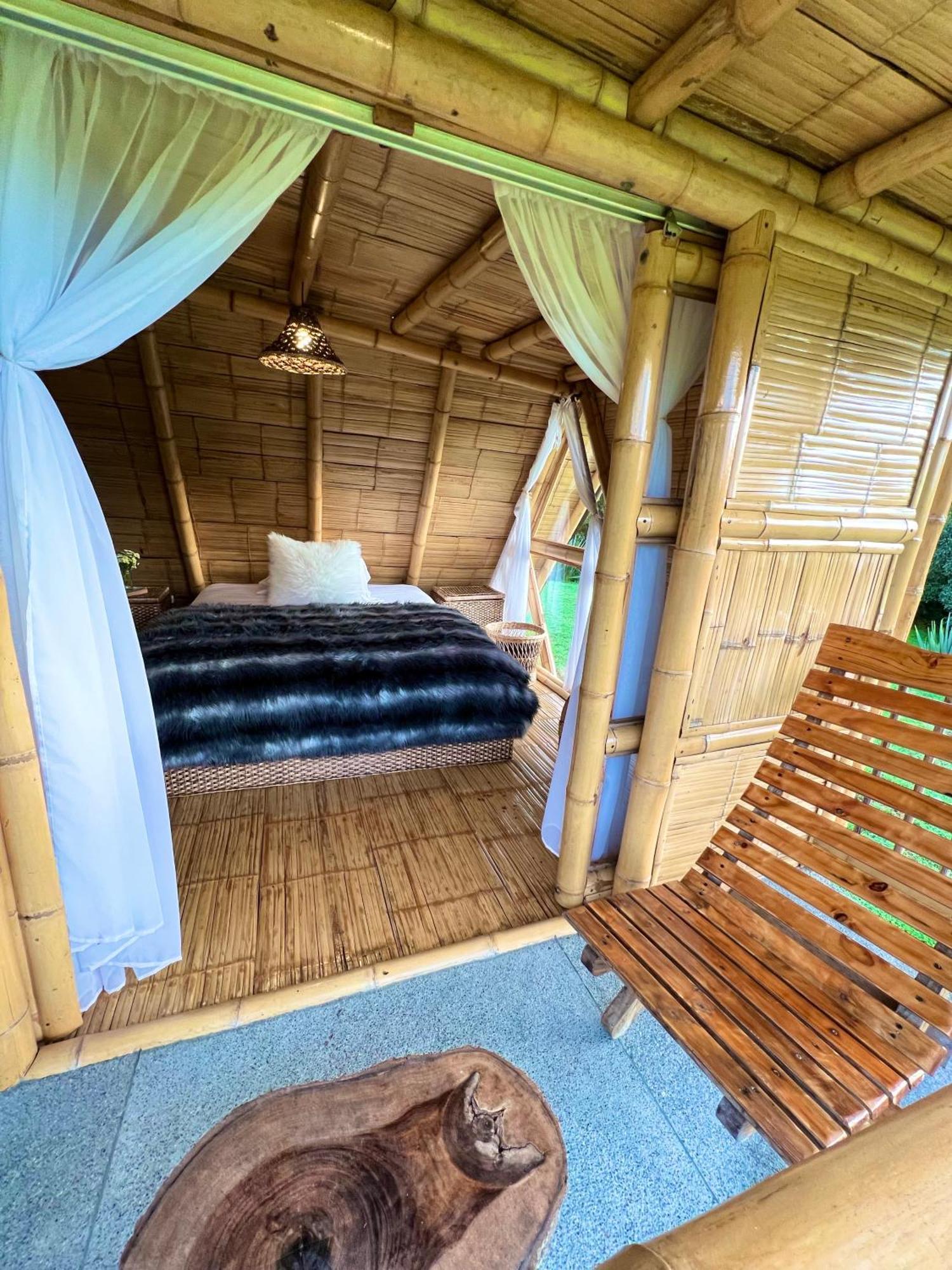 Glamping La Herradura Santa Rosa de Cabal Exteriör bild