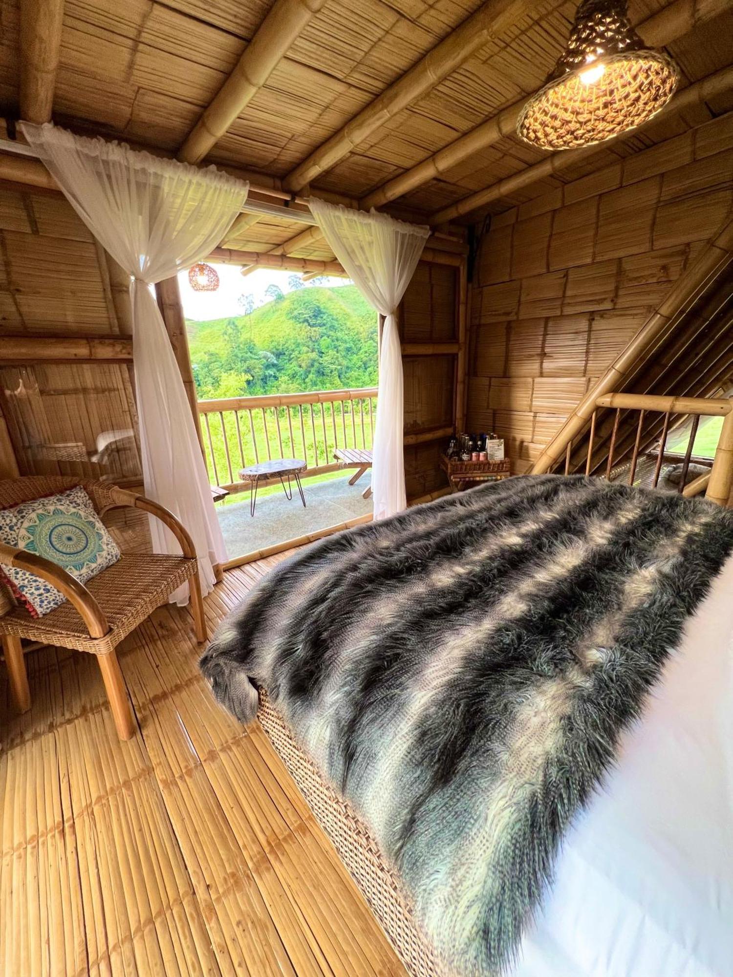 Glamping La Herradura Santa Rosa de Cabal Exteriör bild