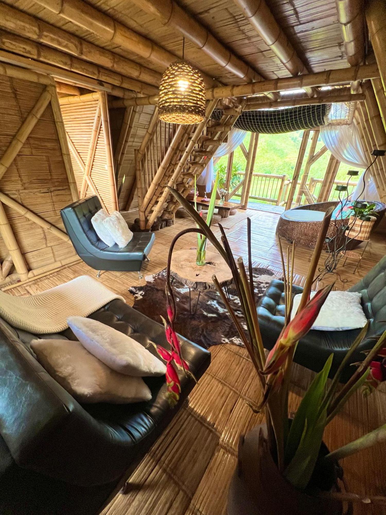 Glamping La Herradura Santa Rosa de Cabal Exteriör bild