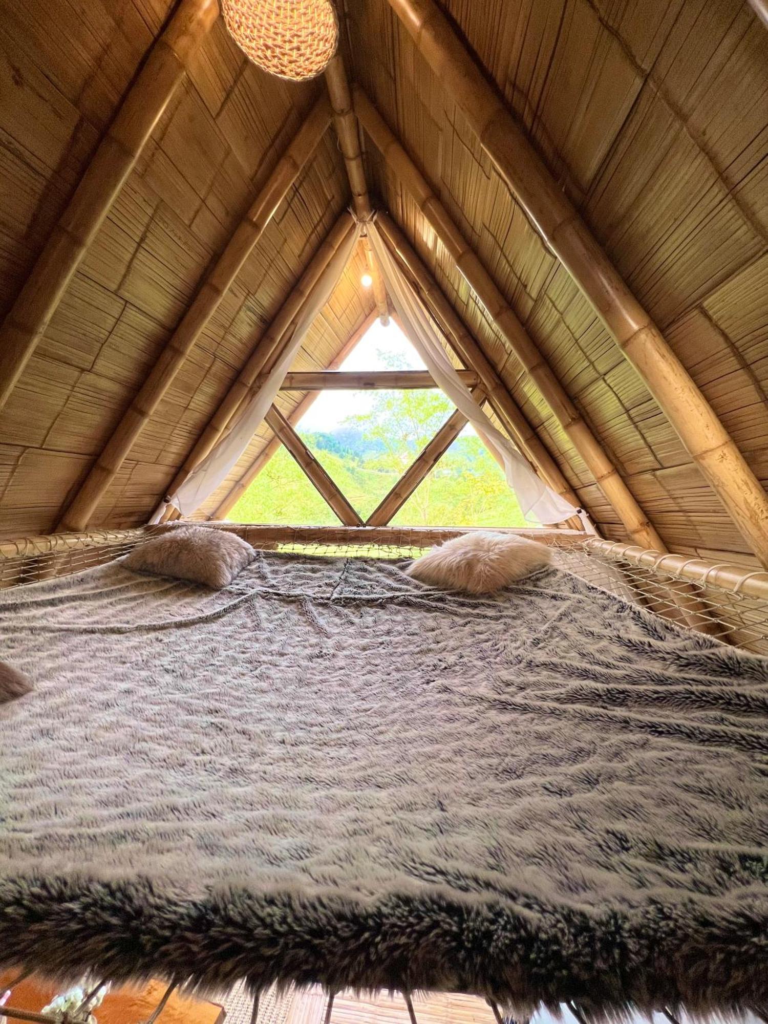 Glamping La Herradura Santa Rosa de Cabal Exteriör bild