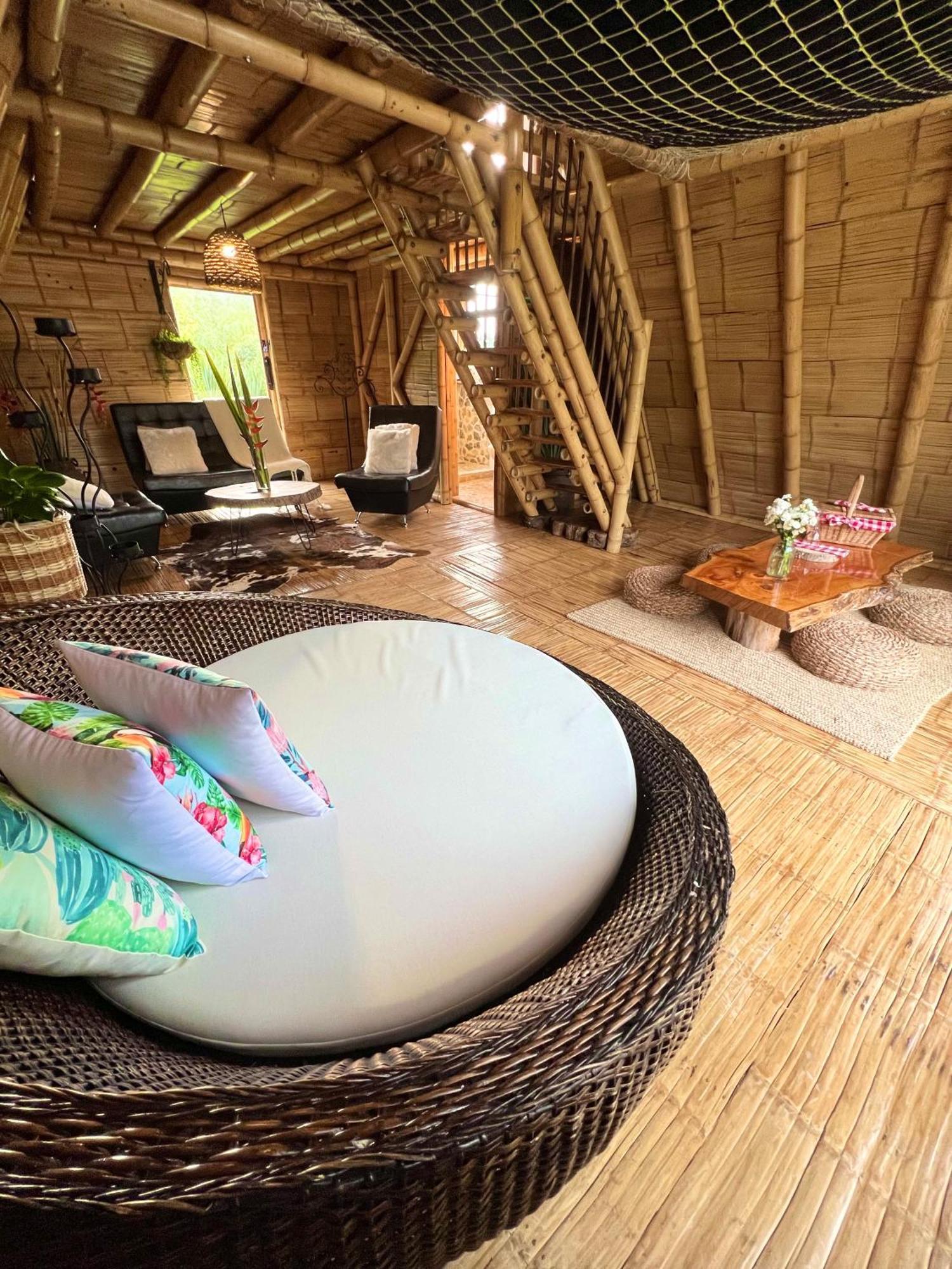 Glamping La Herradura Santa Rosa de Cabal Exteriör bild