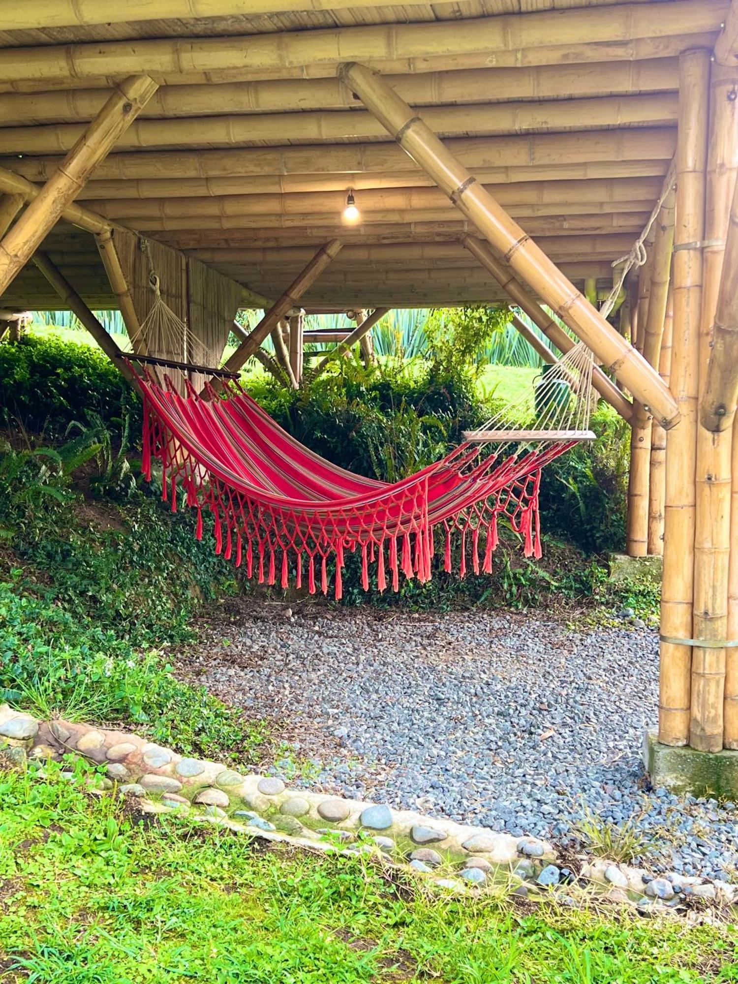 Glamping La Herradura Santa Rosa de Cabal Exteriör bild